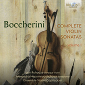 Album artwork for Boccherini: Complete Violin Sonatas, Vol. 1