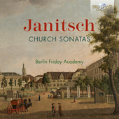 Album artwork for Janitsch: Church Sonatas