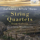 Album artwork for String Quartets by Del Adalid, Arriola & Durán