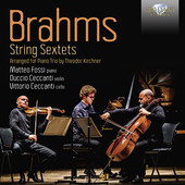 Album artwork for Brahms: String Sextets, Arranged for Piano Trio by