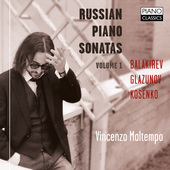 Album artwork for Russian Piano Sonatas, Vol. 1