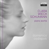 Album artwork for Clara Schumann: Piano Works / Codispoti