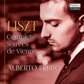 Album artwork for Liszt: Complete soirées de Vienne