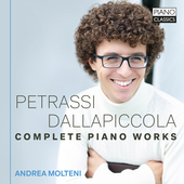 Album artwork for Petrassi - Dallapiccola: Complete Piano Works
