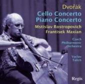 Album artwork for Dvorak: Cello Concerto / Rostropovich