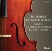 Album artwork for Schubert Chamber Works Serkin
