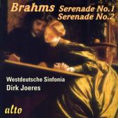 Album artwork for Brahms: Serenades Nos. 1 & 2 / Dirk Joeres