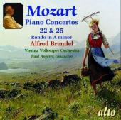 Album artwork for Mozart: Piano Concertos Nos. 22 And 25; Rondo No.