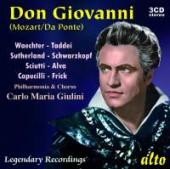 Album artwork for Mozart: Don Giovanni / Taddei, Sutherland, Giulini