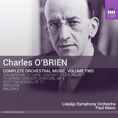 Album artwork for O'Brien: Complete Orchestral Music, Vol. 2