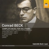 Album artwork for Beck: Complete Music for Solo Piano