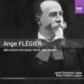 Album artwork for Flégier: Mélodies for Bass Voice & Piano