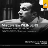 Album artwork for Weinberg: Orchestral Music, Vol. 2