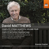 Album artwork for Matthews: Complete String Quartets, Vol. 4
