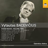 Album artwork for Bacevicius: Piano Works