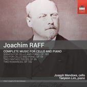 Album artwork for Raff: Complete Music for Cello & Piano