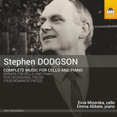 Album artwork for Stephen Dodgson: Complete Music for Cello & Piano