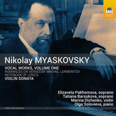 Album artwork for Myaskovsky: Vocal Works, Vol. 1