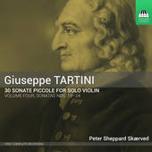 Album artwork for Tartini: 30 Sonate piccole, Vol. 4