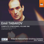 Album artwork for Emil Tabakov: Complete Symphonies, Vol. 1
