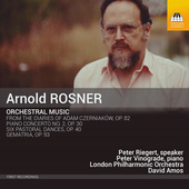 Album artwork for Rosner: Orchestral Music