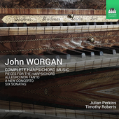 Album artwork for Worgan: Complete Harpsichord Music
