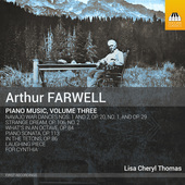 Album artwork for Farwell: Piano Music, Vol. 3