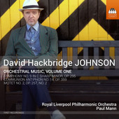 Album artwork for David Hackbridge Johnson: Orchestral Works, Vol. 1