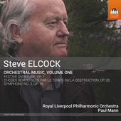 Album artwork for Steve Elcock: Orchestral Music, Vol. 1