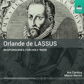 Album artwork for Lassus: Responsories for Holy Week