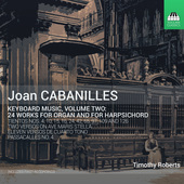 Album artwork for Cabanilles: Keyboard Music, Vol. 2