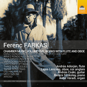Album artwork for Farkas: Chamber Music, Vol. 5 - Works with Flute &
