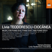 Album artwork for Teodorescu-Ciocanea: Piano Music