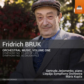 Album artwork for Bruk: Orchestral Music, Vol. 1