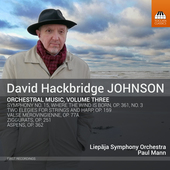 Album artwork for David Hackbridge Johnson: Orchestral Music, Vol. 3