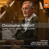 Album artwork for Christopher Wright: Sacred Choral Music