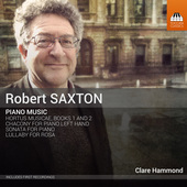 Album artwork for Saxton: Piano Works