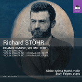 Album artwork for Stöhr: Chamber Music, Vol. 3