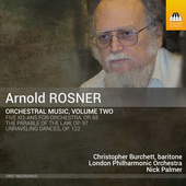 Album artwork for Rosner: Orchestral Music, Vol. 2