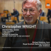 Album artwork for Christopher Wright/Nicholas Barton: Orchestral Mus