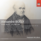 Album artwork for Boëly: Piano Music, Vol. 1