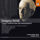 Album artwork for Gregory Rose: Choral Compositions & Arrangements