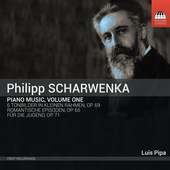 Album artwork for Philipp Scharwenka: Piano Music, Vol. 1