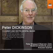 Album artwork for Peter Dickinson: Chamber & Instrumental Music