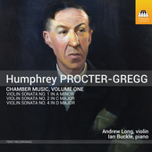 Album artwork for Procter-Gregg: Chamber Music, Vol. 1