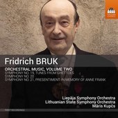 Album artwork for Bruk: Orchestral Music, Vol. 2