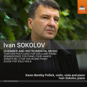 Album artwork for Ivan Sokolov: Chamber and Instrumental Music