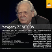 Album artwork for Yevgeny Zemtsov: Chamber and Instrumental Music an