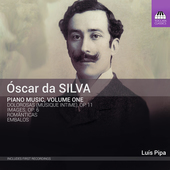 Album artwork for Óscar da Silva: Piano Music, Vol. 1
