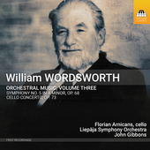 Album artwork for Wordsworth: Orchestral Music, Vol. 3